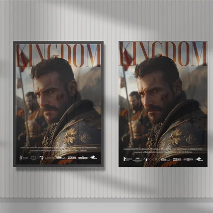 포트폴리오-눈빛으로 한 사람의 서사를 압축한 영화 포스터 디자인