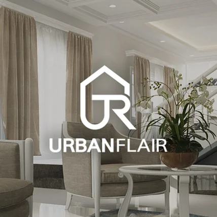 포트폴리오-'URBANFLAIR'로고 포트폴리오