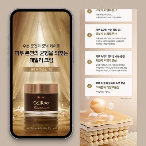 포트폴리오-화장품 상세페이지 제작 - [ 상세페이지 디자인 ]