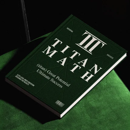 포트폴리오-타이탄 수학 | 학원 | 로고제작