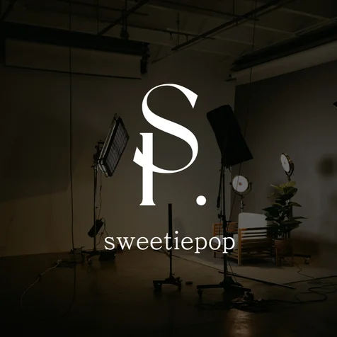 포트폴리오-sweetiepop 푸드스튜디오 로고 제작