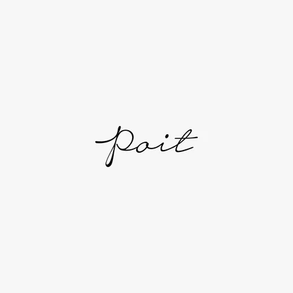 포트폴리오-패브릭 소품 브랜드 포잇(POIT) 로고
