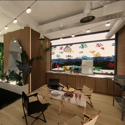 포트폴리오-실내캠핑장