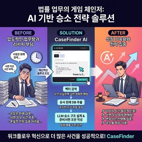 포트폴리오-RAG 기반 법률 유사 판례 심층 분석 및 승소 전략 변론 논리 자동 생성 AI 시스템