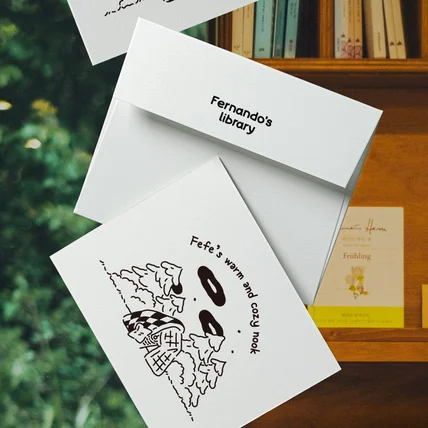 포트폴리오-독립서점 로고 디자인, 페르난도의 서재