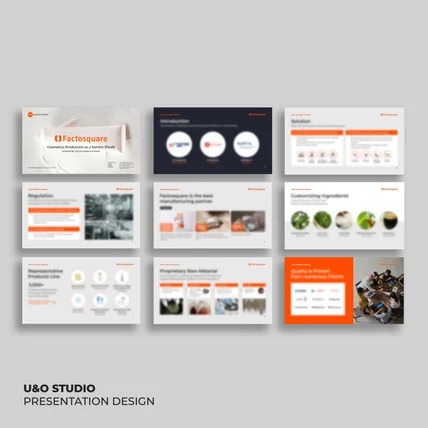 포트폴리오-영문 PPT 프리젠테이션 디자인