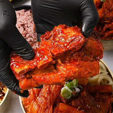 포트폴리오-[기획/촬영/보정] 갈비찜 매장 배달앱 메뉴 및 모음컷