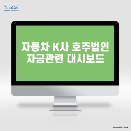 포트폴리오-자동차 대기업 K사 호주 법인 자금 관련 대시보드