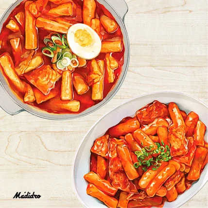 포트폴리오-F사 쌀떡볶이, 밀떡볶이