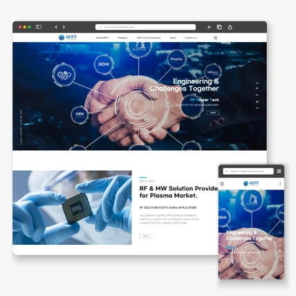 포트폴리오-R사 기업 홈페이지 반응형 퍼블리싱