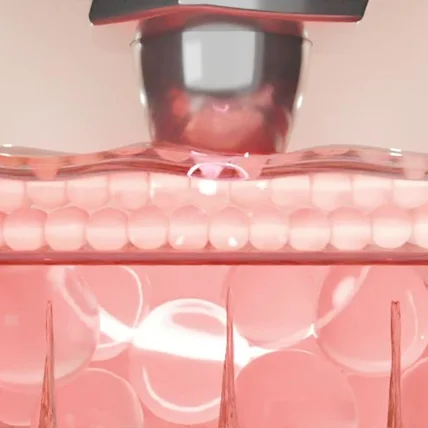 포트폴리오-[3D 영상] '테라웨이브' 뷰티 디바이스 4가지 모드별 3D GIF 영상
