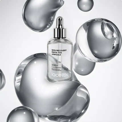 포트폴리오-[촬영/조명/AI연출/후보정] BIOFT 브랜드 - lacelltix 앰플