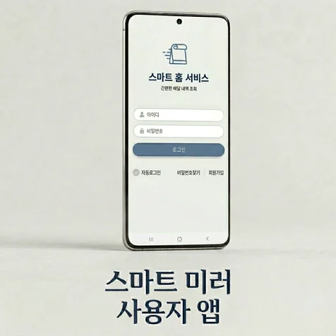 포트폴리오-스마트미러 사용자 앱