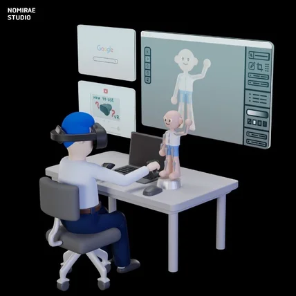 포트폴리오-홈페이지 메인 애니메이션 제작