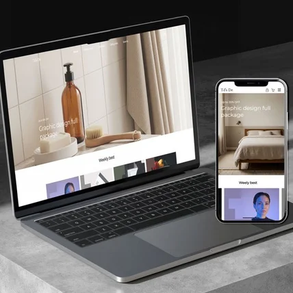 포트폴리오-인테리어 웹사이트 개설