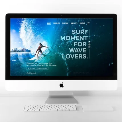 포트폴리오-[홈페이지형블로그디자인]블로그디자인, 블로그스킨, 서핑블로그디자인, 서핑강습블로그디자인