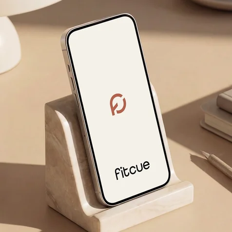 포트폴리오-FITCUE 패션 테크 앱 워드마크 / BI 디자인