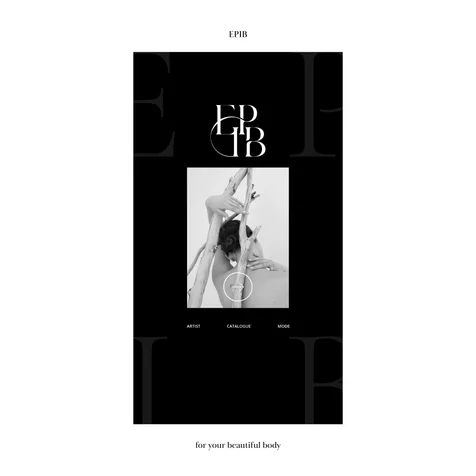 포트폴리오-왁싱샵, EPIB 로고제작