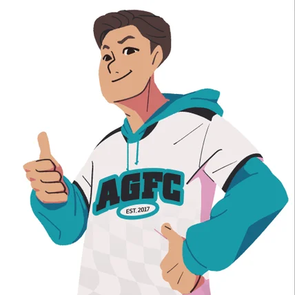 포트폴리오-안산그리너스FC 일러스트
