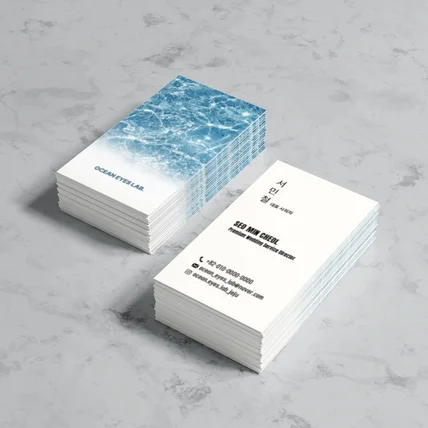 포트폴리오-오션아이즈랩 명함