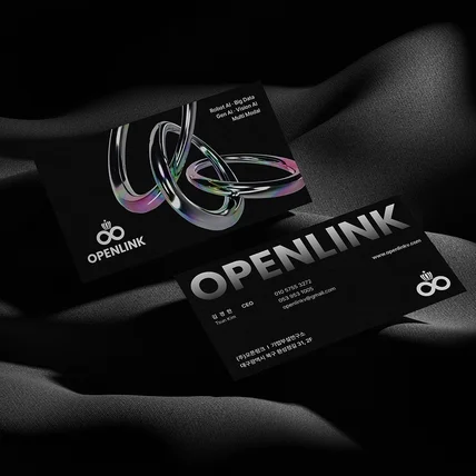 포트폴리오-테크기업·AI·IT 브랜딩 명함 제작