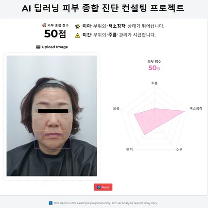 포트폴리오-한국인 얼굴 피부 이미지를 활용한 인공지능 헬스케어 종합 진단 컨설팅 프로그램