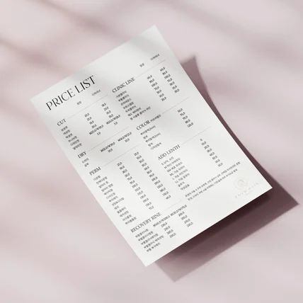 포트폴리오-Menu • RAUM