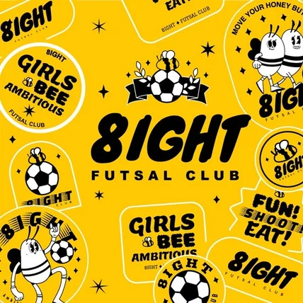 포트폴리오-FC 8ight 캐릭터 브랜딩, 로고