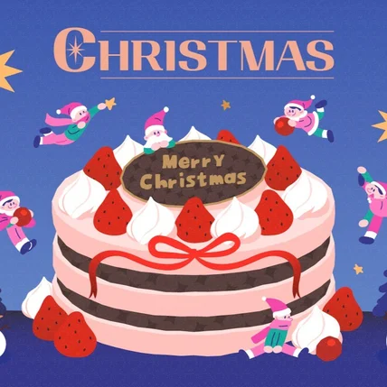 포트폴리오-스톡 일러스트_Merry Christmas