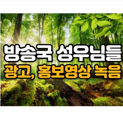 포트폴리오-TVC 광고 영상 성우녹음 및 Sound Design / Mix Master