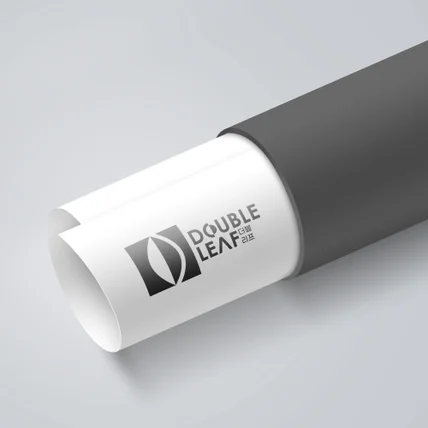 포트폴리오-double leaf logo design