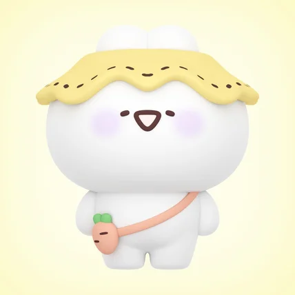 포트폴리오-토끼 3D 캐릭터 제작