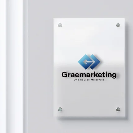 포트폴리오-마케팅 · 솔루션 전문 기업 그래마케팅 로고