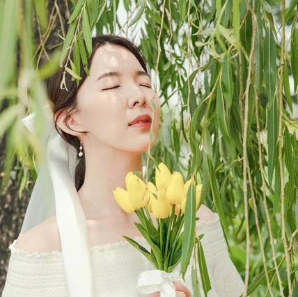 포트폴리오-신부 브라이덜 샤워 야외 웨딩 스냅 촬영