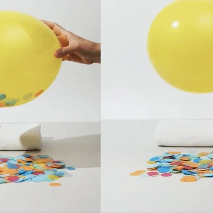 포트폴리오-정전기 풍선 테스트, 건조기 시트 실험영상 [촬영/편집]