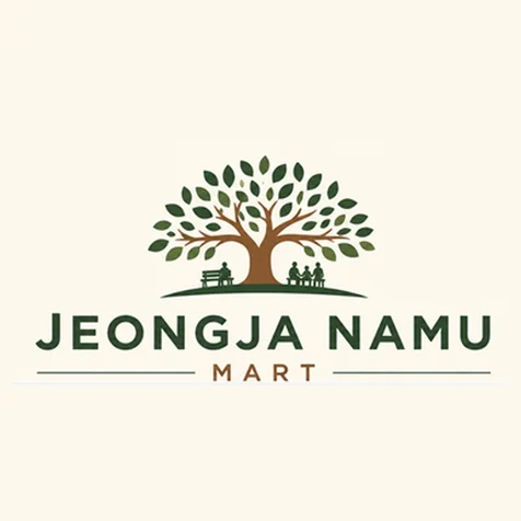포트폴리오-정자나무마트 로고 디자인