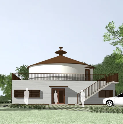 포트폴리오-게스트하우스, 도미토리 스케치업 투시도