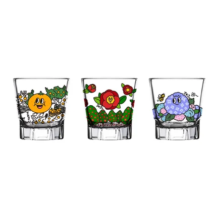 포트폴리오-제주도 소주잔 일러스트