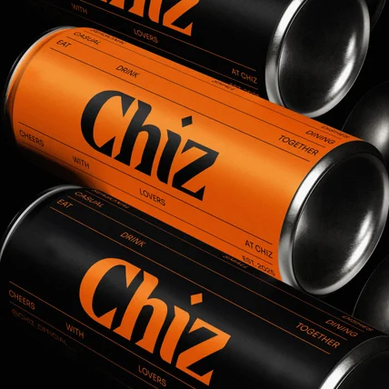 포트폴리오-Chiz | 다이닝바 | 로고제작