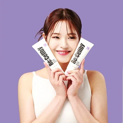 포트폴리오-[섭외/촬영/보정] 리셀바이 기초화장품 3종 신제품 제품 촬영 및 모델컷 촬영