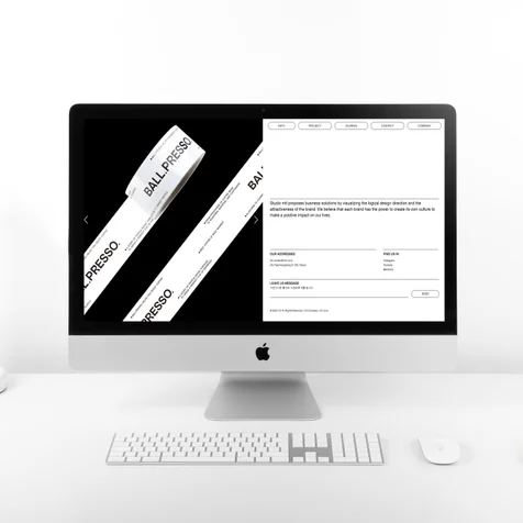 포트폴리오-디자인, 브랜딩 포트폴리오 홈페이지