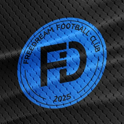 포트폴리오-축구엠블럼 <FREEDREAM FC>